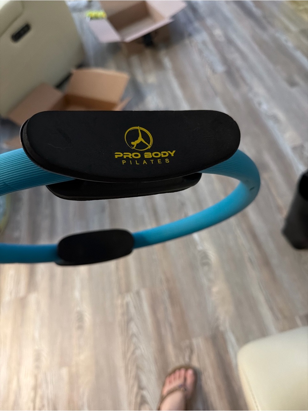Source Unknown Pro Body Pilates Ring in Teal with Black Accents